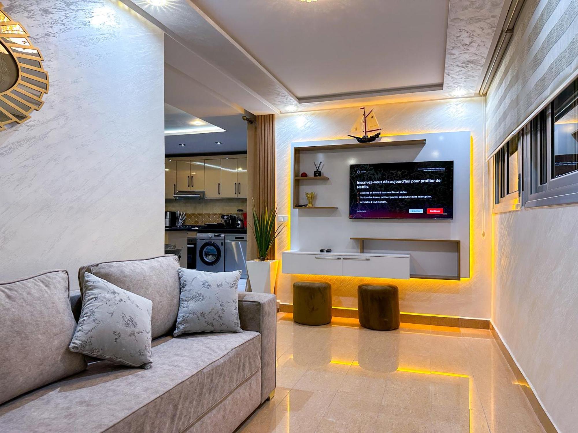 Elite Holiday Home - Luxury & Centric Flat Танжер Экстерьер фото